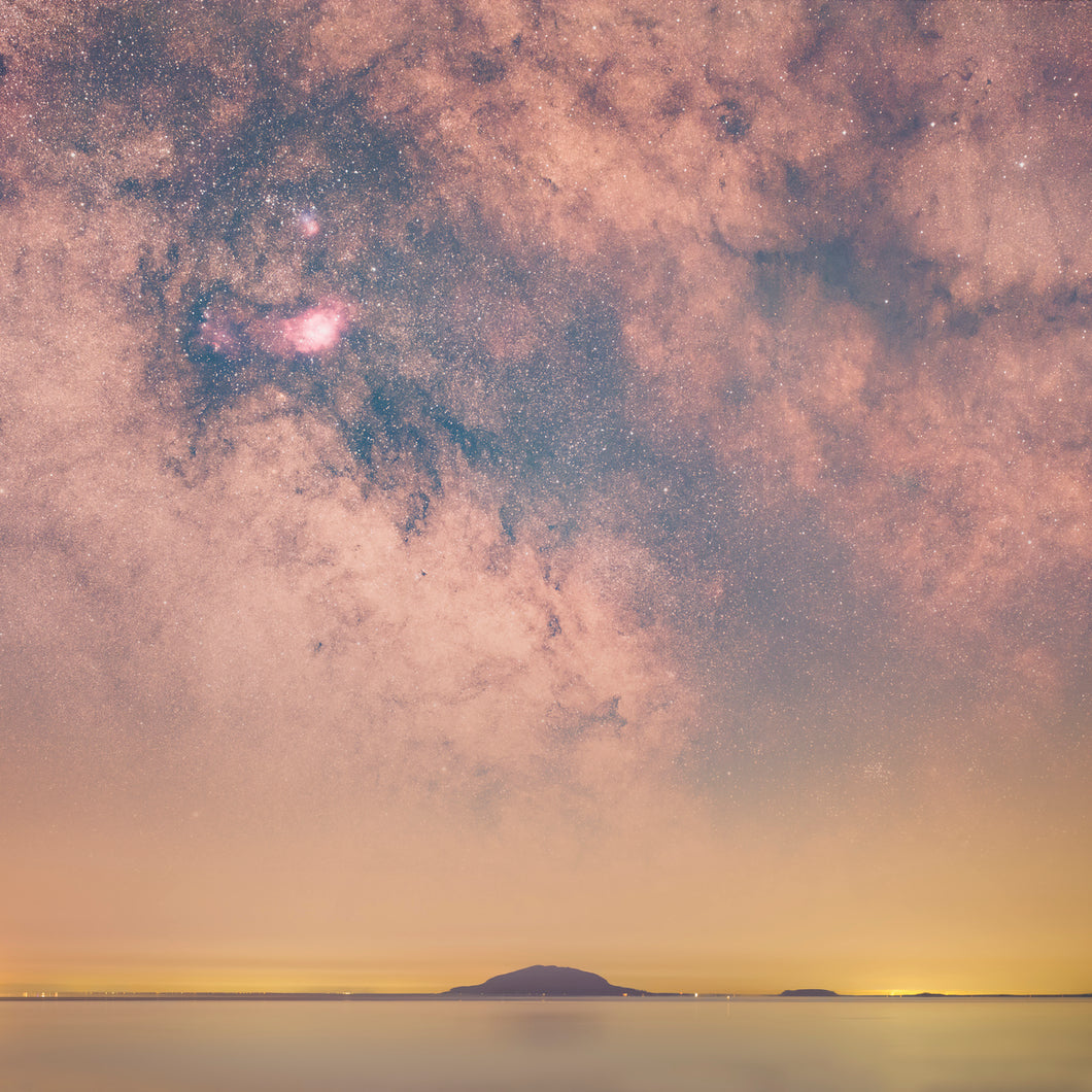 Milky Way over Boundary Bay